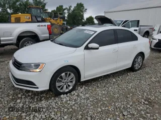 2015 Volkswagen Jetta SE with VIN 3VWD17AJ7FM283448, listed as a Copart auction lot 60910955 with 76,808 mi miles and Salvage title. Bid and sale history available at DreamBid. Image 1.