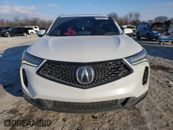 2022 Acura RDX w/A-Spec Package with VIN 5J8TC1H66NL002927, listed as a Copart auction lot 89269675 with 45,797 mi miles and Salvage Title. Bid and sale history available at carsss.com. Image 5.