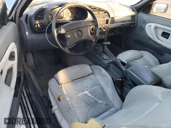1995 BMW 3 Series 325iC with VIN WBABJ6324SJD41212, listed as a Copart auction lot 44364715 with 179,056 mi miles and Salvage Title. Bid and sale history available at carsss.com. Image 8.