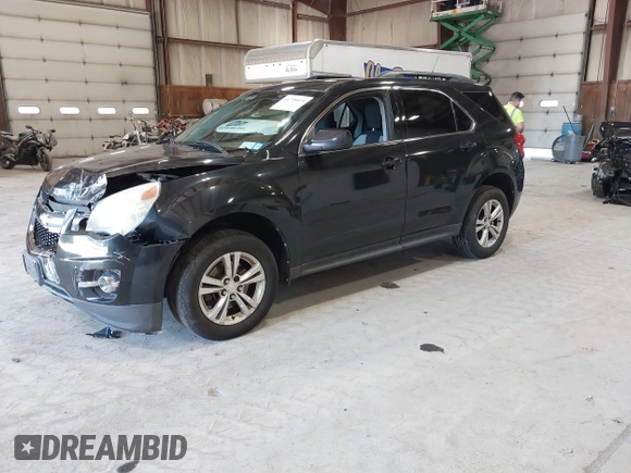 2012 Chevrolet Equinox LT w/2LT with VIN 2GNFLNE55C6216321, listed as a IAAI auction lot 41798024 with 159,512 mi miles. Bid and sale history available at carsss.com. Image 2.
