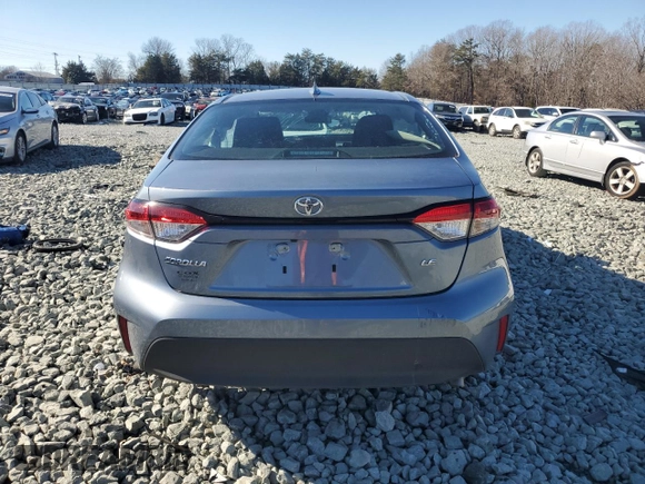 2024 Toyota Corolla LE with VIN 5YFB4MDEXRP152980, listed as a Copart auction lot 88431095 with 0 mi miles and Salvage Title. Bid and sale history available at carsss.com. Image 6.