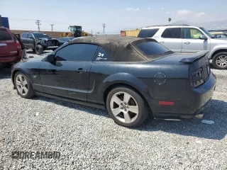 2007 Ford Mustang GT Deluxe with VIN 1ZVFT85H675224348, listed as a Copart auction lot 54993315 with 162,400 mi miles and Clean Title. Bid and sale history available at carsss.com. Image 2.