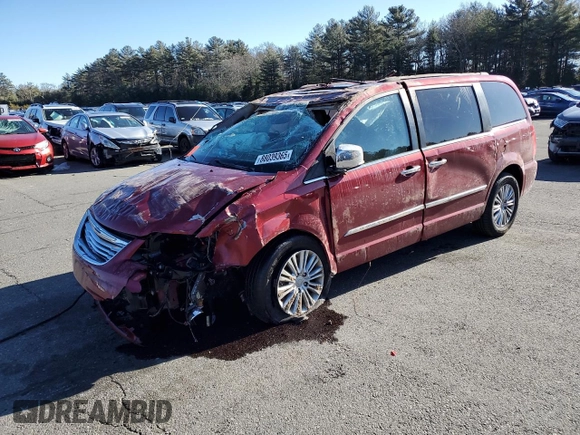 2016 Chrysler Town & Country Touring z VIN 2C4RC1CG3GR111784, wystawiony jako Copart lot #88039365 z przebiegiem Nie podano mil oraz Szkody całkowita. Historia ofert i sprzedaży dostępna na DreamBid. Obrazek 1.