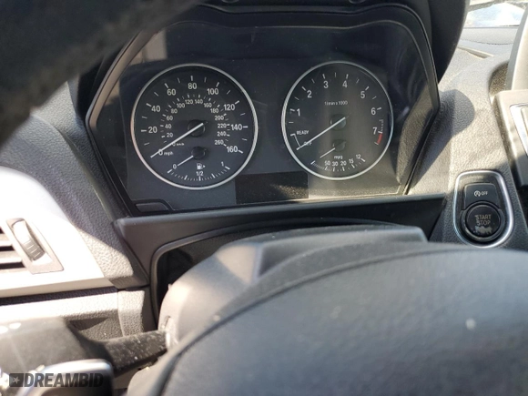 2015 BMW 2 Series 228i with VIN WBA1K5C52FV474012, listed as a Copart auction lot 73830094 with 0 mi miles and Non Repairable. Bid and sale history available at carsss.com. Image 9.