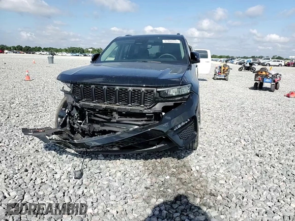 2023 Jeep Grand Cherokee Limited with VIN 1C4RJGBG2PC513119, listed as a Copart auction lot 57884335 with 33,937 mi miles and Non repairable. Bid and sale history available at DreamBid. Image 15.