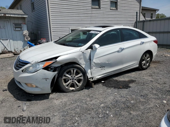2011 Hyundai Sonata Limited with VIN 5NPEC4AC0BH263270, listed as a Copart auction lot 55154625 with 199,621 mi miles and Salvage Title. Bid and sale history available at DreamBid. Image 1.