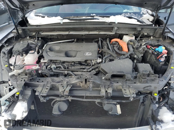 2023 Lexus NX with VIN 2T2GKCEZ0PC010167, listed as a Copart auction lot 87414864 with 19,752 mi miles and Salvage Title. Bid and sale history available at carsss.com. Image 12.