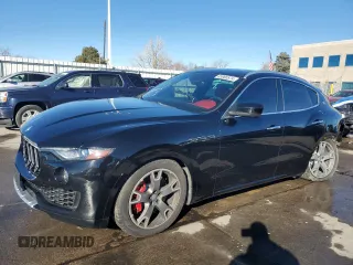 2017 Maserati Levante S with VIN ZN661YUL9HX199934, listed as a Copart auction lot 83960574 with 75,078 mi miles and Salvage Title. Bid and sale history available at carsss.com. Image 1.