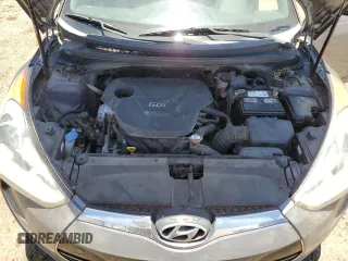 2013 Hyundai Veloster w/Black Int with VIN KMHTC6AD1DU166692, listed as a Copart auction lot 63905905 with 192,277 mi miles and Clean title. Bid and sale history available at DreamBid. Image 11.