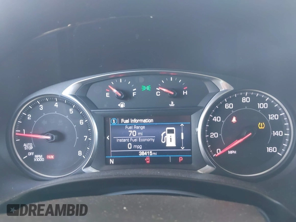 2020 GMC Terrain SLE z VIN 3GKALMEV4LL123089, wystawiony jako IAAI lot #41226447 z przebiegiem 38 415 mil mil oraz . Historia ofert i sprzedaży dostępna na DreamBid. Obrazek 7.
