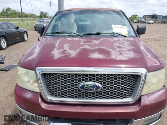 2005 Ford F-150 XLT z VIN 1FTPW12545KD95257, wystawiony jako IAAI lot #42643117 z przebiegiem 151 077 mil mil oraz . Historia ofert i sprzedaży dostępna na DreamBid. Obrazek 6.