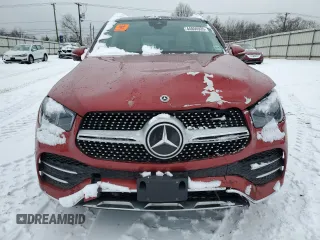 2022 Mercedes-Benz GLE 350 with VIN 4JGFB4KB5NA586900, listed as a Copart auction lot 44856935 with 57,953 mi miles and Salvage title. Bid and sale history available at DreamBid. Image 5.