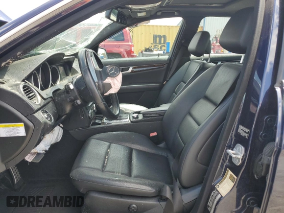 2013 Mercedes-Benz C 300 Sport with VIN WDDGF8AB9DA785362, listed as a Copart auction lot 54761865 with 202,301 mi miles and Salvage Title. Bid and sale history available at DreamBid. Image 7.