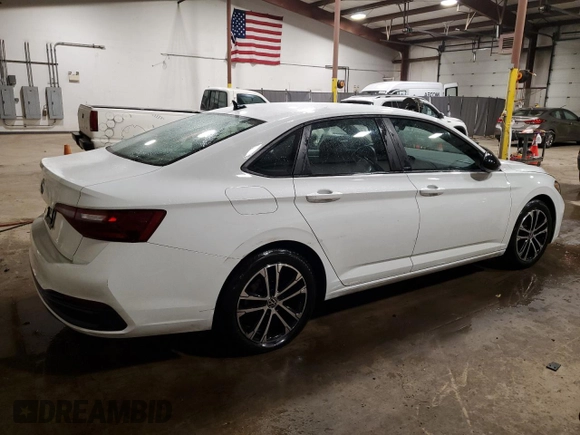 2024 Volkswagen Jetta Sport with VIN 3VWBM7BU3RM012060, listed as a Copart auction lot 53285965 with 21,300 mi miles and Salvage title. Bid and sale history available at DreamBid. Image 3.