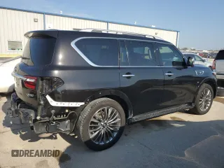 2018 Infiniti QX80 with VIN JN8AZ2NE3J9195104, listed as a Copart auction lot 66780704 with 109,427 mi miles and Clean Title. Bid and sale history available at carsss.com. Image 3.