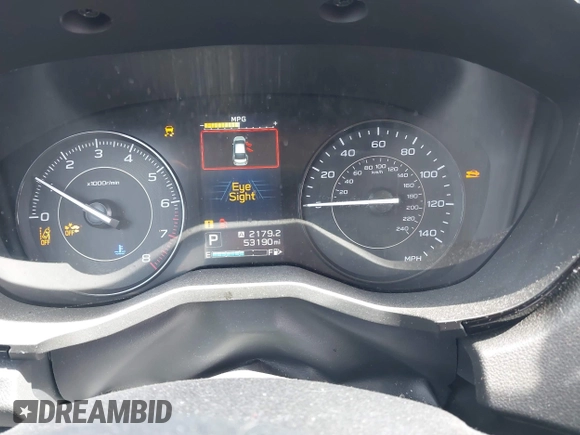 2022 Subaru Impreza with VIN 4S3GTAB69N3701963, listed as a IAAI auction lot 42341834 with 53,190 mi miles and . Bid and sale history available at DreamBid. Image 7.