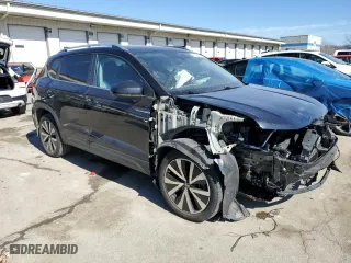 2022 Volkswagen Taos SE with VIN 3VVLX7B28NM027274, listed as a Copart auction lot 46595745 with 37,293 mi miles and Salvage Title. Bid and sale history available at carsss.com. Image 4.