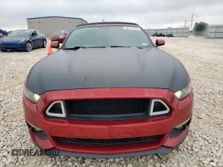 2015 Ford Mustang EcoBoost Premium with VIN 1FATP8UH5F5380428, listed as a Copart auction lot 58417675 with 91,201 mi miles and Salvage title. Bid and sale history available at DreamBid. Image 5.