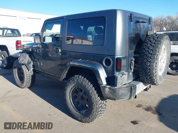 2008 Jeep Wrangler Sahara with VIN 1J4FA54108L543764, listed as a IAAI auction lot 41867734 with 186,145 mi miles and . Bid and sale history available at DreamBid. Image 3.