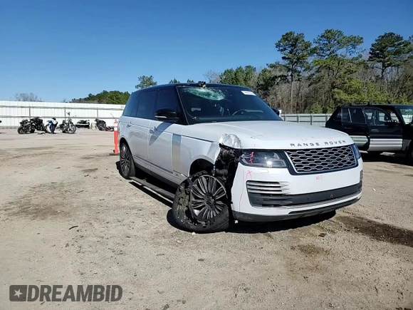 2020 Land Rover Range Rover Autobiography with VIN SALGV5SE9LA567952, listed as a Copart auction lot 44683925 with 56,779 mi miles and Clean title. Bid and sale history available at DreamBid. Image 12.