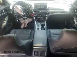 2020 Honda Accord EX-L with VIN 1HGCV2F51LA004779, listed as a Copart auction lot 59372935 with 61,884 mi miles and Salvage title. Bid and sale history available at DreamBid. Image 8.