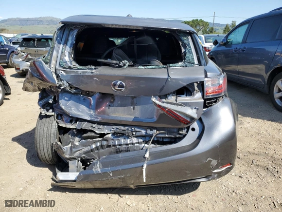 2013 Lexus CT 200h Hybrid with VIN JTHKD5BH3D2125743, listed as a Copart auction lot 48814945 with 147,384 mi miles and Salvage Title. Bid and sale history available at carsss.com. Image 6.