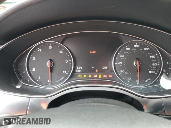 2014 Audi A6 Prestige z VIN WAUHGAFC7EN021991, wystawiony jako Copart lot #50460195 z przebiegiem Nie podano mil oraz Szkoda całkowita • Salvage title. Historia ofert i sprzedaży dostępna na DreamBid. Obrazek 9.