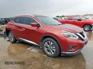 2018 Nissan Murano SV z VIN 5N1AZ2MG2JN188209, wystawiony jako Copart lot #51116065 z przebiegiem 104 015 mil mil oraz Szkoda całkowita • Salvage title. Historia ofert i sprzedaży dostępna na DreamBid. Obrazek 4.