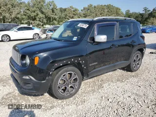 2015 Jeep Renegade Limited with VIN ZACCJADT3FPC19932, listed as a Copart auction lot 53248715 with 202,058 mi miles and Salvage Title. Bid and sale history available at DreamBid. Image 1.