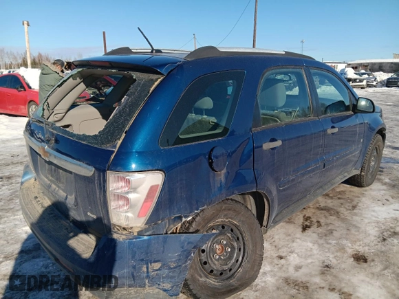 2008 Chevrolet Equinox LS with VIN 2CNDL23F386022741, listed as a Copart auction lot 49712265 with 120,639 mi miles and Salvage Title. Bid and sale history available at carsss.com. Image 3.