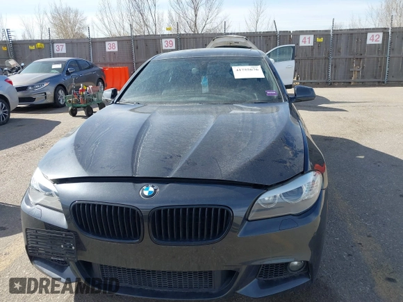 2013 BMW 5 Series 535i xDrive with VIN WBAFU7C51DDU74467, listed as a IAAI auction lot 41755676 with 226,245 mi miles and . Bid and sale history available at carsss.com. Image 12.