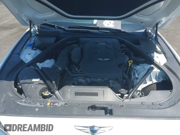 2018 Genesis G80 3.8L with VIN KMHGN4JE2JU238858, listed as a IAAI auction lot 42151733 with 49,512 mi miles and . Bid and sale history available at DreamBid. Image 10.