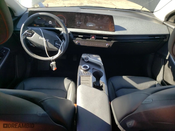 2023 Kia EV6 Wind with VIN KNDC34LA1P5609899, listed as a Copart auction lot 70710494 with 42,873 mi miles and Salvage Title. Bid and sale history available at carsss.com. Image 8.