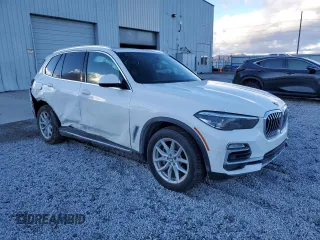 2020 BMW X5 xDrive40i with VIN 5UXCR6C02L9D56954, listed as a Copart auction lot 44769135 with 52,856 mi miles and Salvage title. Bid and sale history available at DreamBid. Image 4.