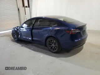 2022 Tesla Model 3 with VIN 5YJ3E1EA7NF189955, listed as a Copart auction lot 53149885 with 111,074 mi miles and Salvage Title. Bid and sale history available at DreamBid. Image 2.