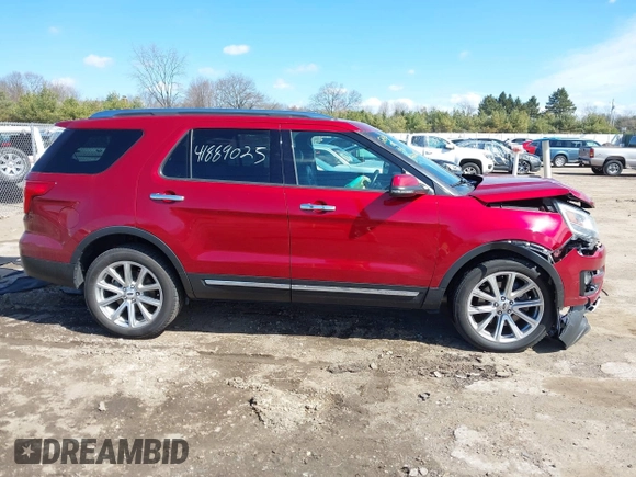 2016 Ford Explorer Limited with VIN 1FM5K8F83GGC15459, listed as a IAAI auction lot 41889025 with 164,174 mi miles. Bid and sale history available at carsss.com. Image 13.