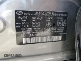 2018 Hyundai Santa Fe 2.4L with VIN 5NMZU3LB0JH064275, listed as a Copart auction lot 54542945 with 102,529 mi miles and Salvage title. Bid and sale history available at DreamBid. Image 13.