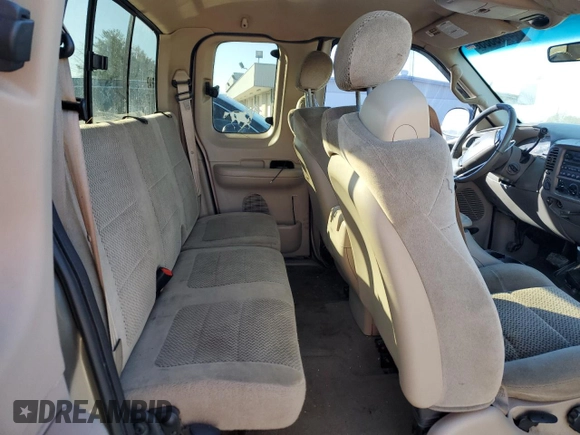 2001 Ford F-150 XL with VIN 1FTRX18L11NA45878, listed as a Copart auction lot 44269355 with 0 mi miles and Salvage Title. Bid and sale history available at carsss.com. Image 10.