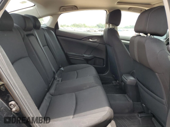 2016 Honda Civic EX-T with VIN 19XFC1F47GE014982, listed as a Copart auction lot 59727615 with 78,492 mi miles and Salvage title. Bid and sale history available at DreamBid. Image 10.