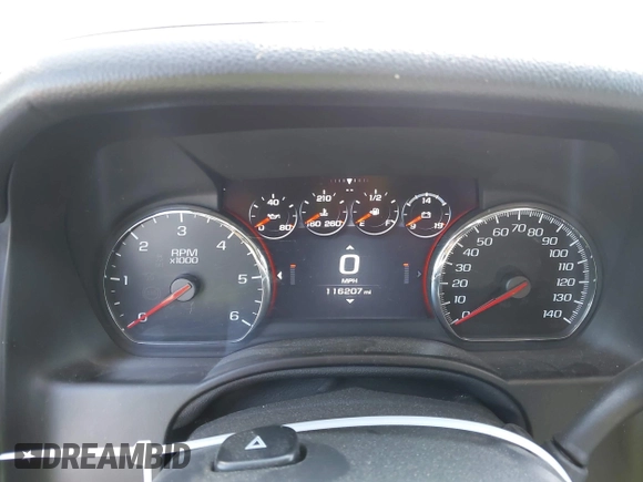 2015 GMC Yukon XL Denali with VIN 1GKS1JKJ1FR134428, listed as a IAAI auction lot 42149588 with 116,207 mi miles. Bid and sale history available at carsss.com. Image 7.