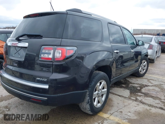 2015 GMC Acadia SLE with VIN 1GKKVPKD5FJ231387, listed as a IAAI auction lot 39429708 with 1 mi miles. Bid and sale history available at carsss.com. Image 4.