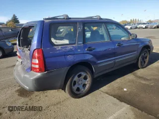2003 Subaru Forester X with VIN JF1SG63643H757941, listed as a Copart auction lot 78464384 with 216,657 mi miles and Salvage Title. Bid and sale history available at carsss.com. Image 3.