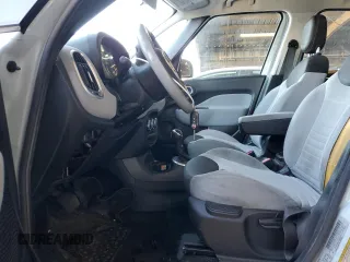2014 FIAT 500L Easy with VIN ZFBCFABH7EZ020773, listed as a Copart auction lot 44234695 with 147,099 mi miles and Salvage Title. Bid and sale history available at DreamBid. Image 7.