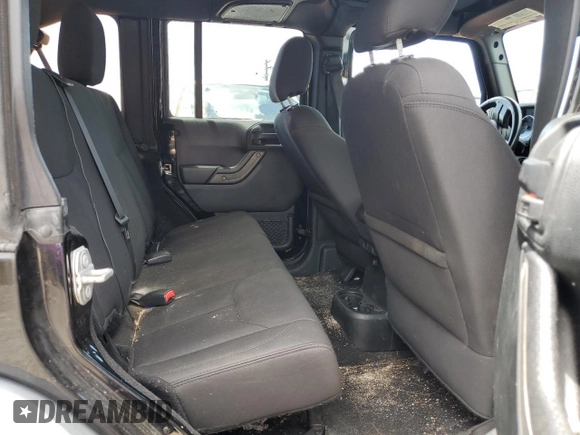 2018 Jeep Wrangler JK Unlimited Sport S with VIN 1C4BJWDG4JL911089, listed as a Copart auction lot 56634913 with 0 mi miles and Non Repairable. Bid and sale history available at carsss.com. Image 11.