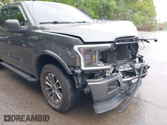 2019 Ford F-150 XL with VIN 1FTEX1EP1KFA77120, listed as a IAAI auction lot 42329608 with 76,053 mi miles and . Bid and sale history available at DreamBid. Image 21.