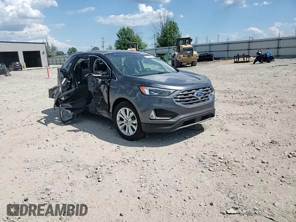 2020 Ford Edge Titanium with VIN 2FMPK4K99LBA55976, listed as a Copart auction lot 63124465 with Not provided miles and Non repairable. Bid and sale history available at DreamBid. Image 14.