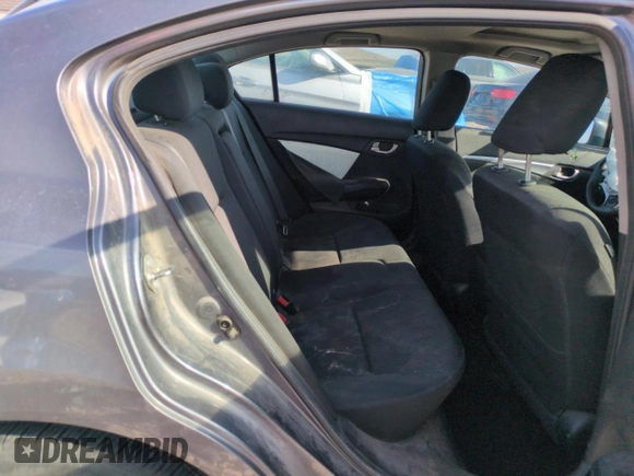 2014 Honda Civic Sedan EX with VIN 2HGFB2F84EH551839, listed as a Copart auction lot 50964295 with 123,189 mi miles and Salvage Title. Bid and sale history available at carsss.com. Image 10.