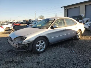 2000 Ford Taurus SE with VIN 1FAFP53U7YG259840, listed as a Copart auction lot 42412595 with 125,226 mi miles and Salvage Title. Bid and sale history available at DreamBid. Image 1.