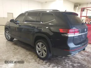 2022 Volkswagen Atlas 3.6L V6 SE w/Technology with VIN 1V2HR2CA3NC545414, listed as a IAAI auction lot 41088885 with 44,658 mi miles. Bid and sale history available at carsss.com. Image 3.