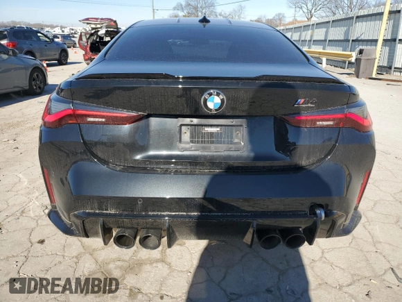 2022 BMW M4 Competition xDrive z VIN WBS43AZ0XNCH97800, wystawiony jako Copart lot #89343565 z przebiegiem 30 847 mil mil oraz Szkoda całkowita • Salvage title. Historia ofert i sprzedaży dostępna na DreamBid. Obrazek 6.